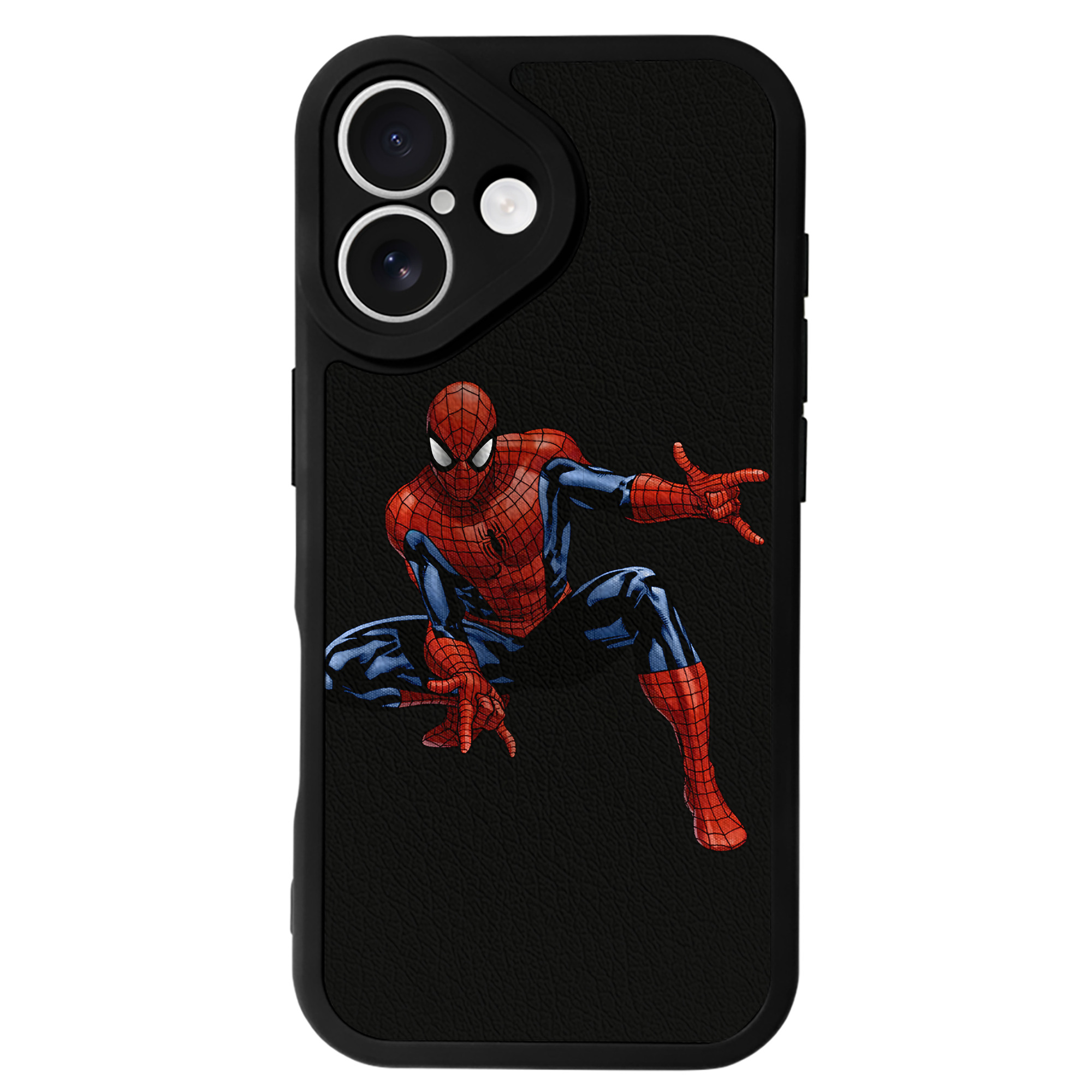 （画像用） アベンジャーズ The Avengers 【iPhone 16シリーズ対応】シリコンスマホケース（レザー調） 材質：シリコン